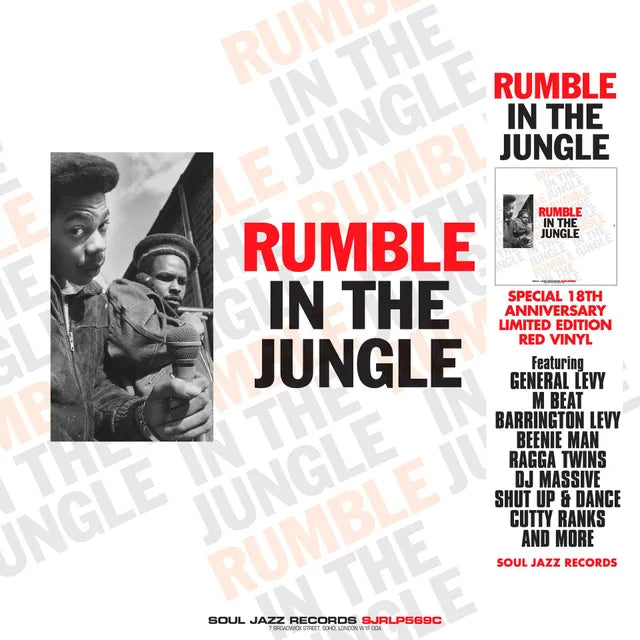 VA / Soul Jazz Records Presents - Rumble In The Jungle - 18th anniversary red vinyl limited edition