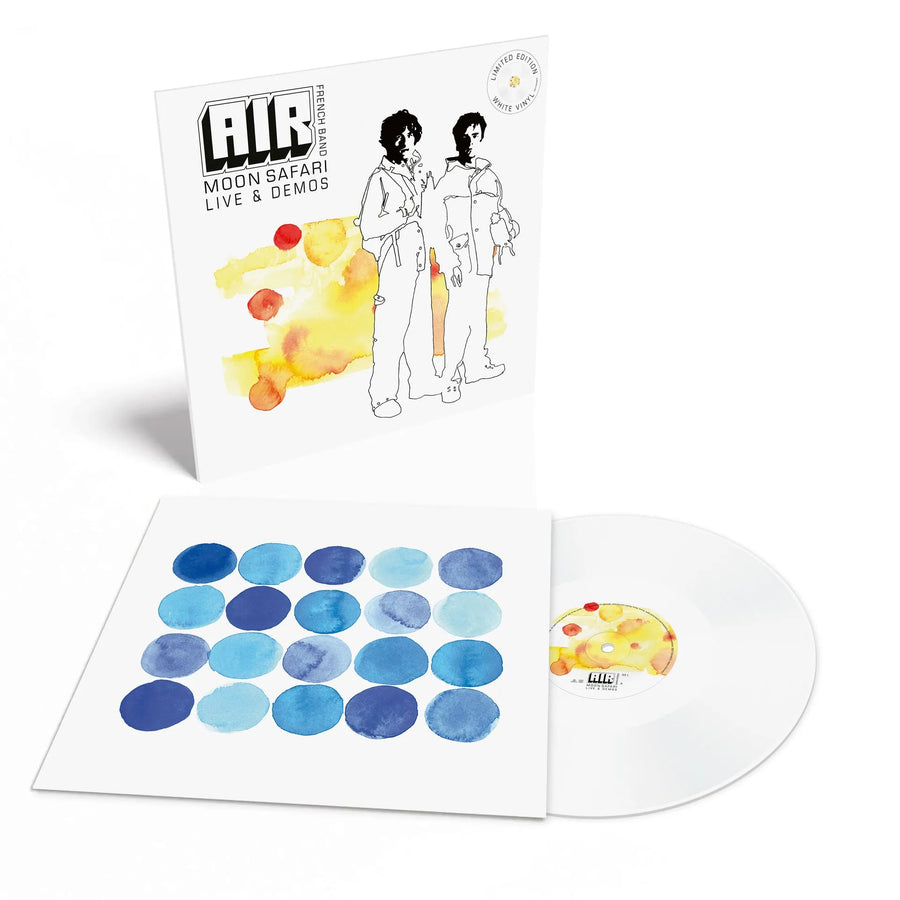 Air - MOON SAFARI - LIVE & DEMOS - 12" Vinyl 140g, White Coloured Recycled Vinyl